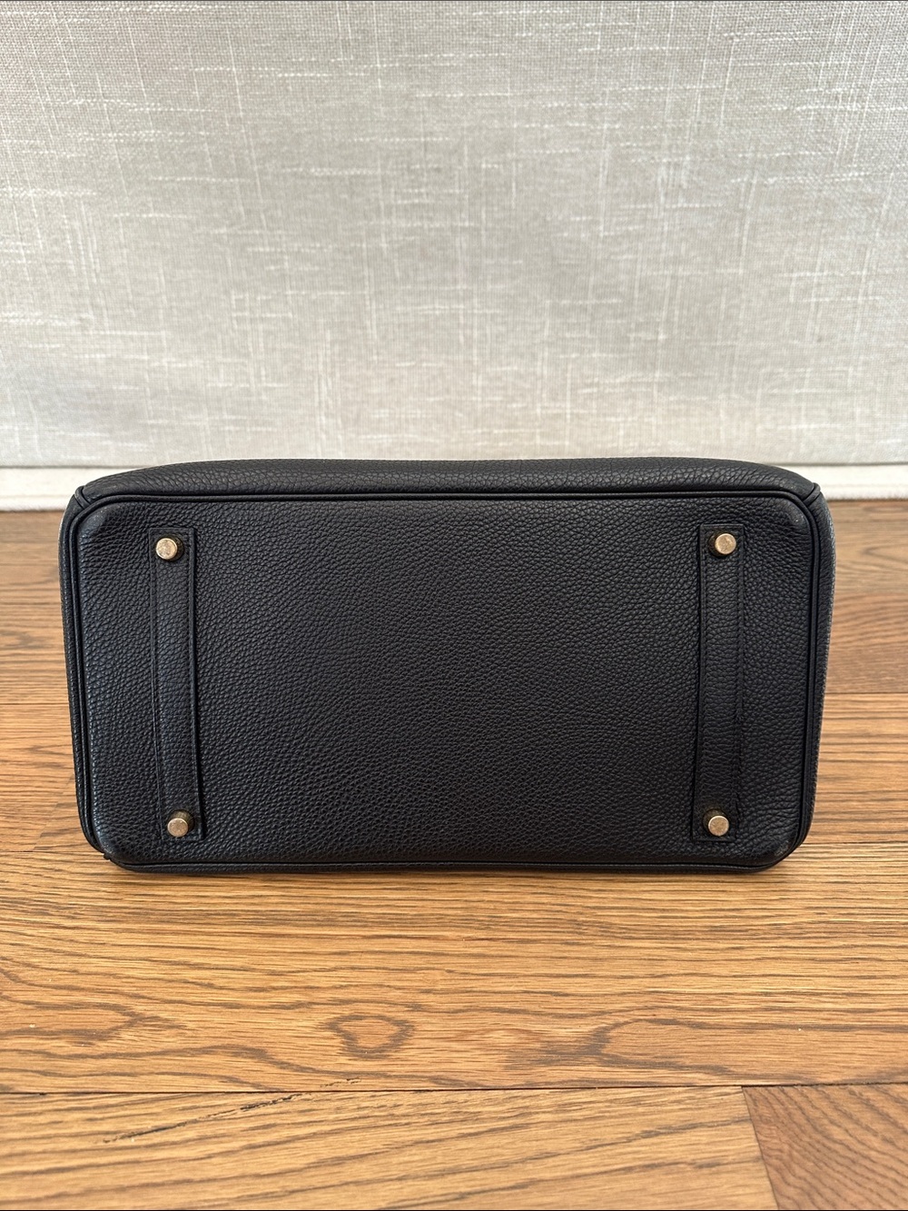 Hermes Birkin 35 Black with Gold Hardware - Picture 9 of 13